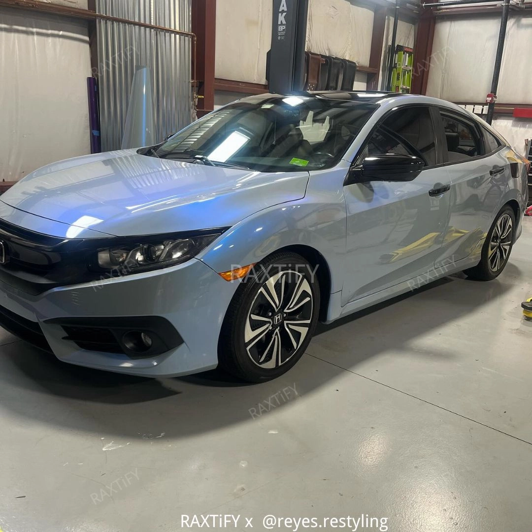 Color Shift Rock Gray Blue Vinyl Wrap