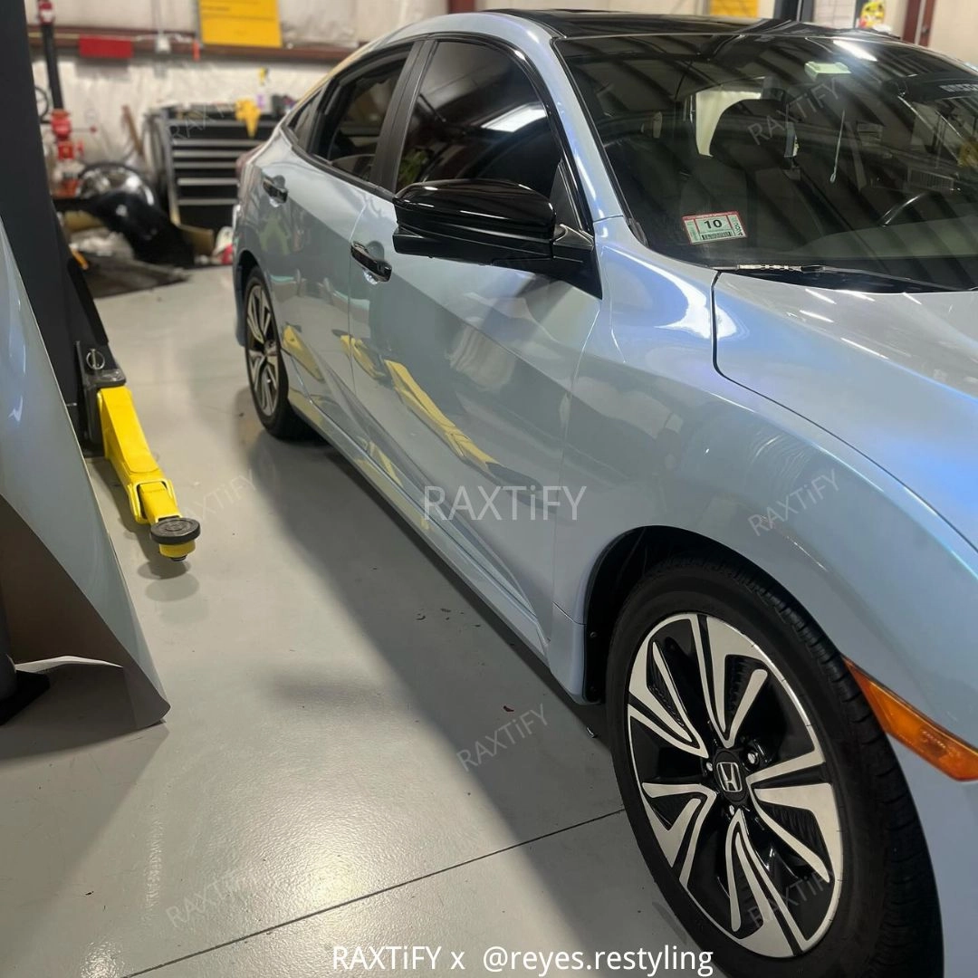Color Shift Rock Gray Blue Vinyl Wrap