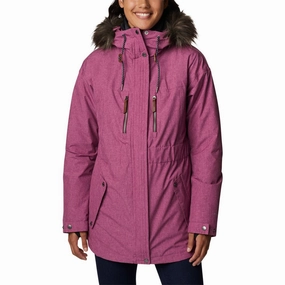 Columbia Payton Pass Interchange Jacket for Ladies - Marionberry Heather - M