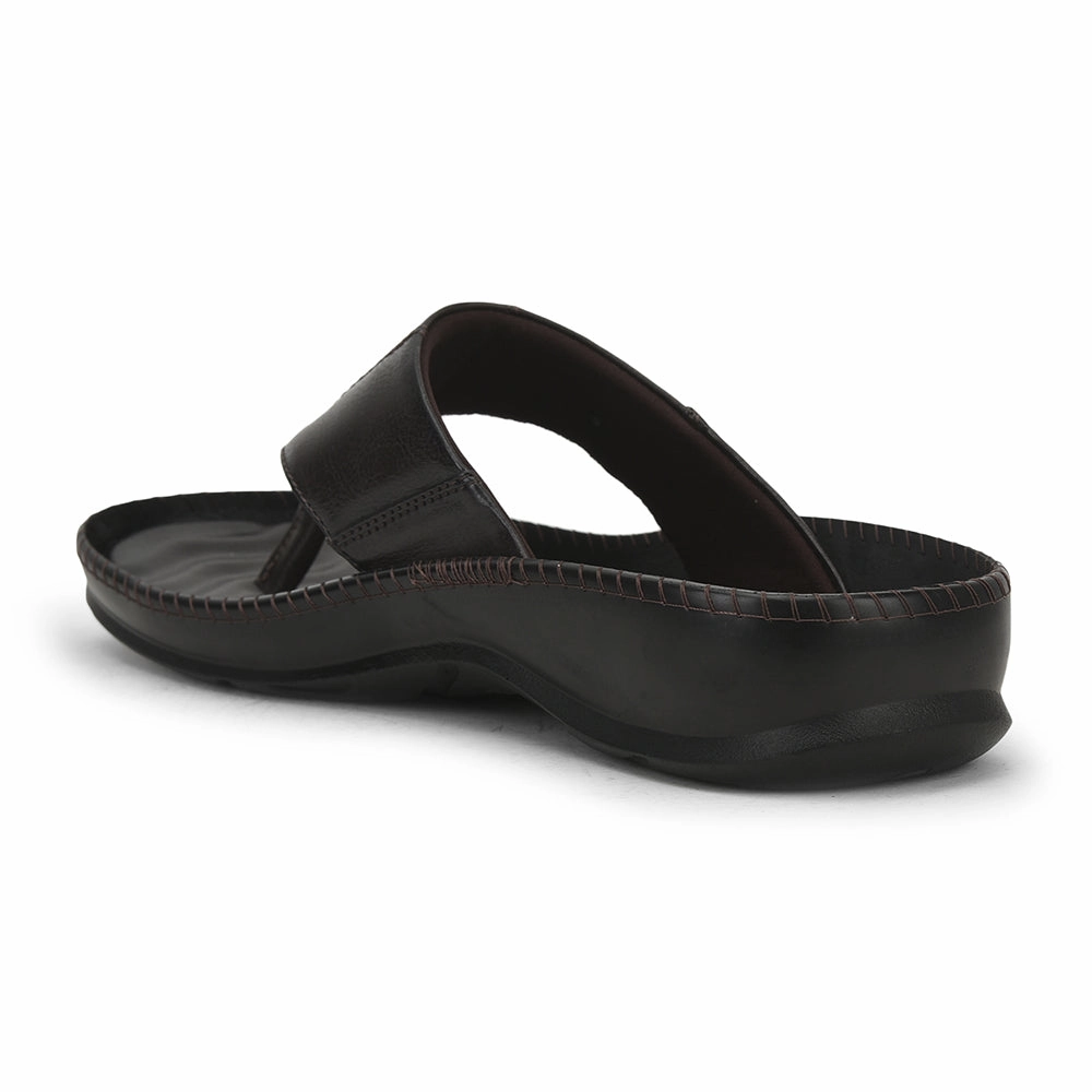 Coolers Brown Casual Slipper For Men META-1 By Liberty
