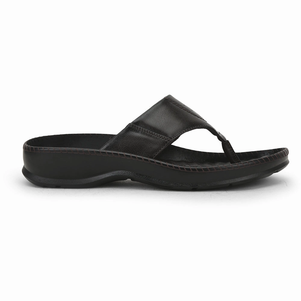 Coolers Brown Casual Slipper For Men META-1 By Liberty
