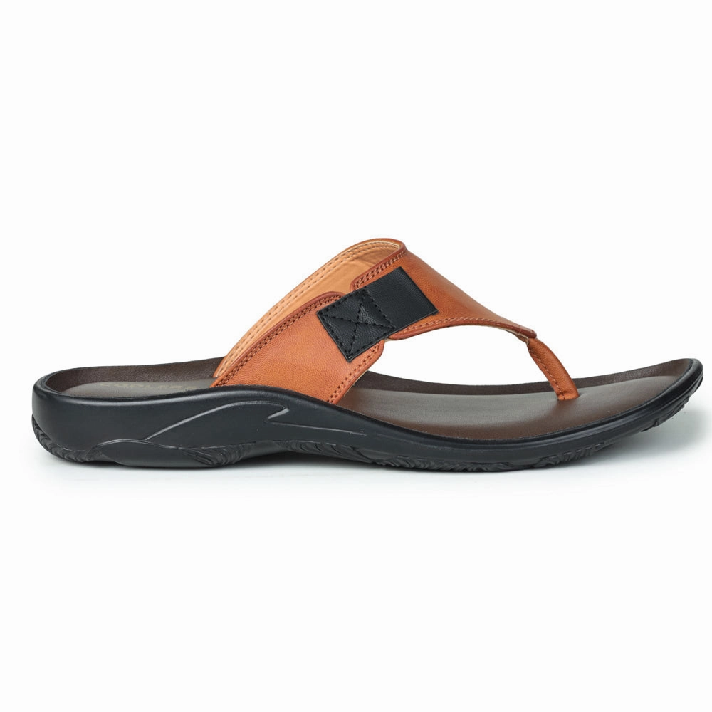 Coolers Casual (Tan) Slipper For Men LFL-03 By Liberty