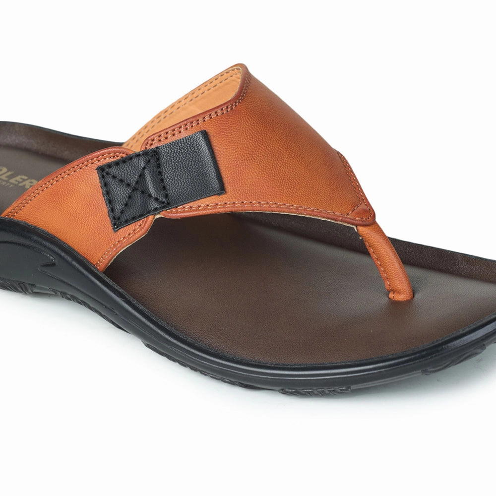 Coolers Casual (Tan) Slipper For Men LFL-03 By Liberty