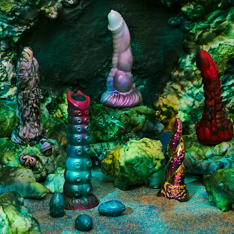 Creature Cocks Demon Rising Scaly Dragon Dildo