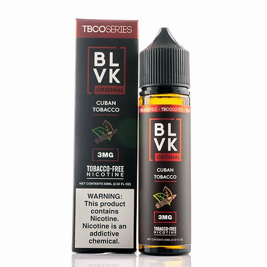 Cuban Tobacco - BLVK E-Juice (60 ml)