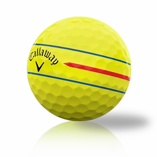 Custom Callaway Chrome Soft Triple Track 360 Yellow 2024