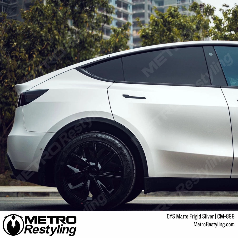 CYS Matte Frigid Silver Vinyl Wrap | CM-899