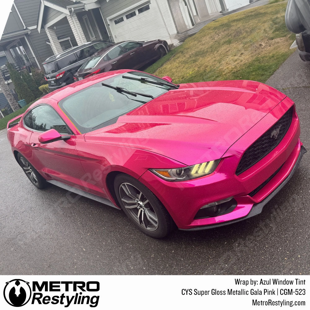 CYS Super Gloss Metallic Gala Pink Vinyl Wrap | CGM-523