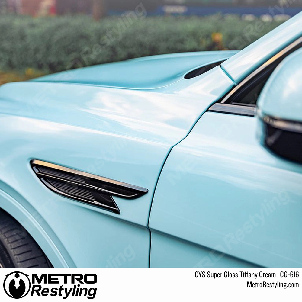 CYS Super Gloss Tiffany Cream Vinyl Wrap | CG-616