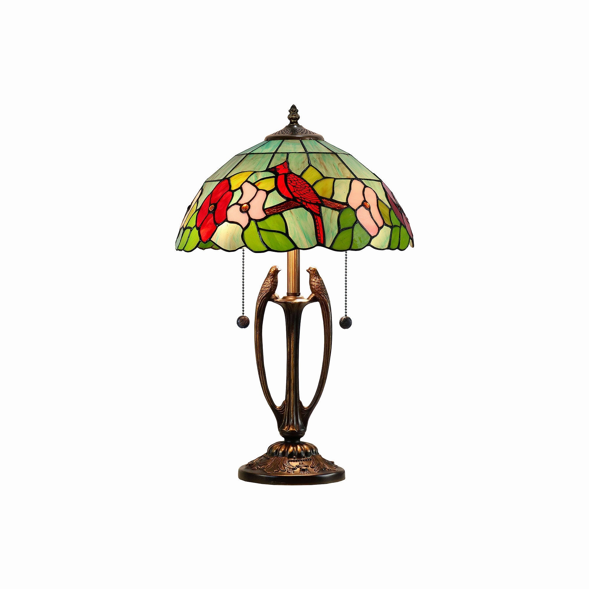 Dale Tiffany 21.5" Buttercup Tiffany Table Lamp - GREEN ONE SIZE