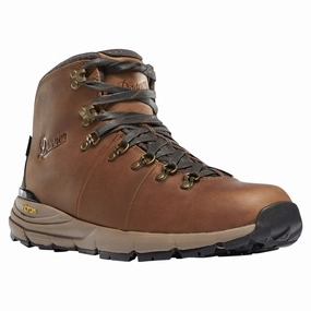 Danner 62250 Mountain 600 Waterproof Hiking Boots for Men - Rich Brown - Full Grain - 9.5M
