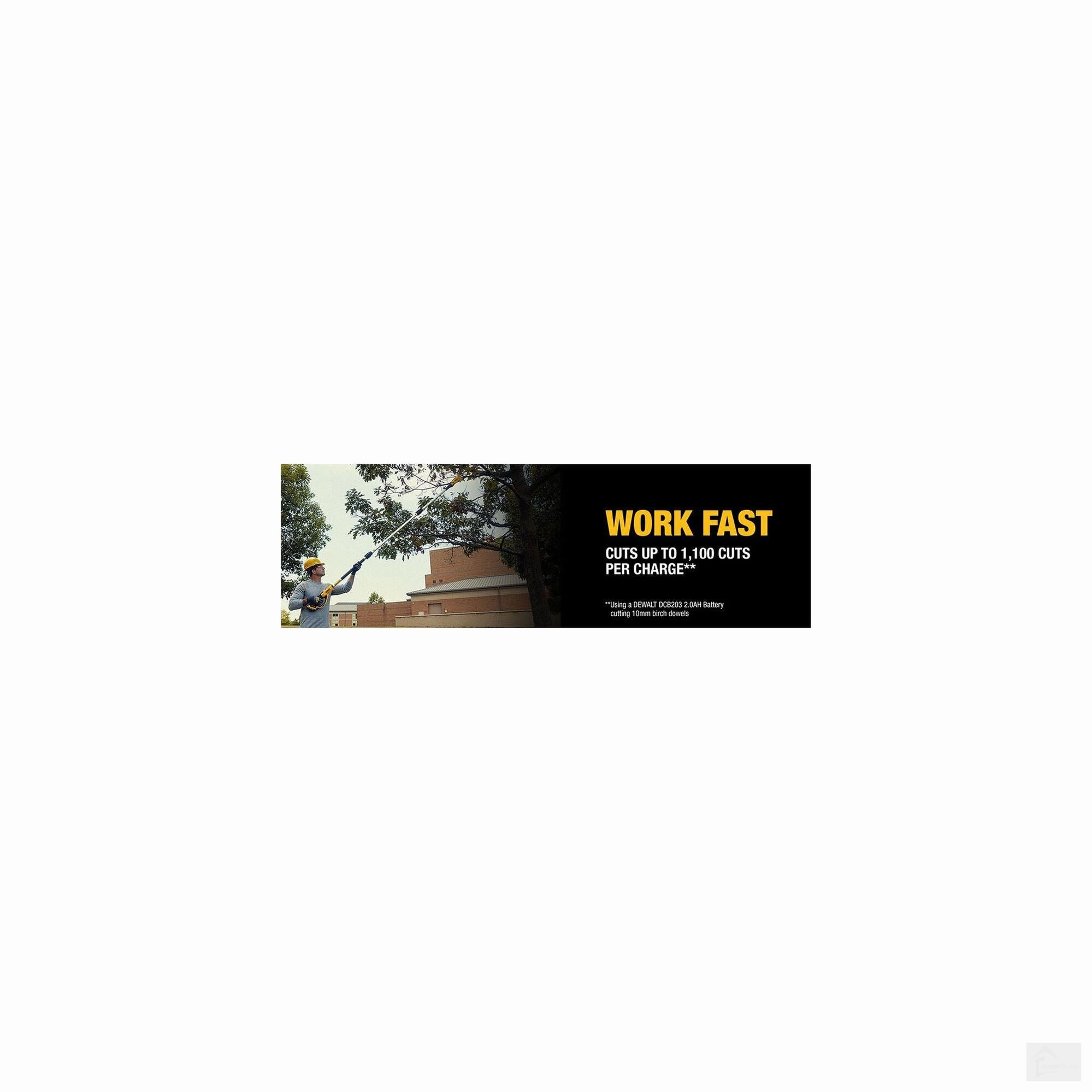 Dewalt 20V MAX* Cordless Pole Pruner Kit (DCPPR320D1)
