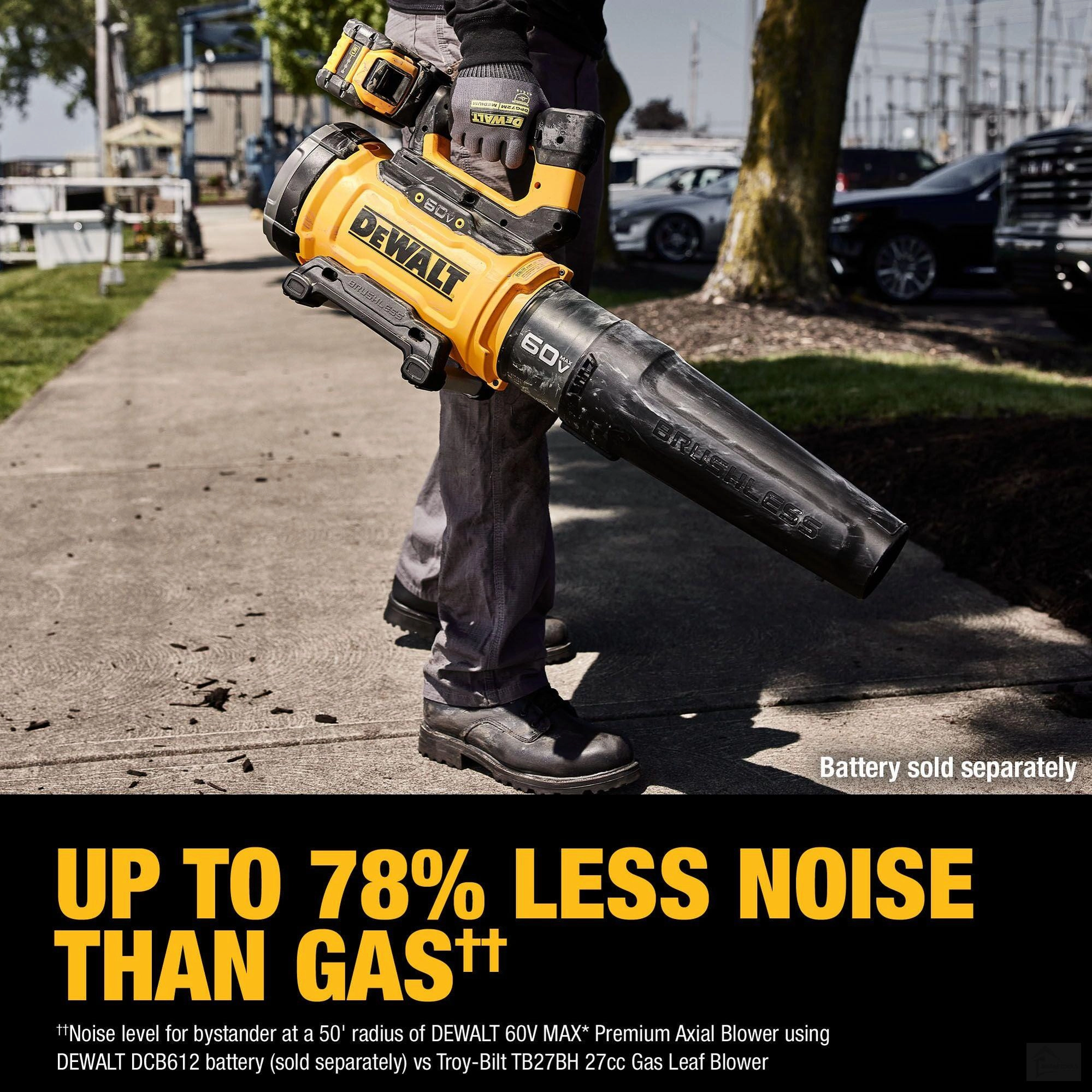 Dewalt 60V MAX* High Power Brushless Blower (Tool Only) {DCBL777B}