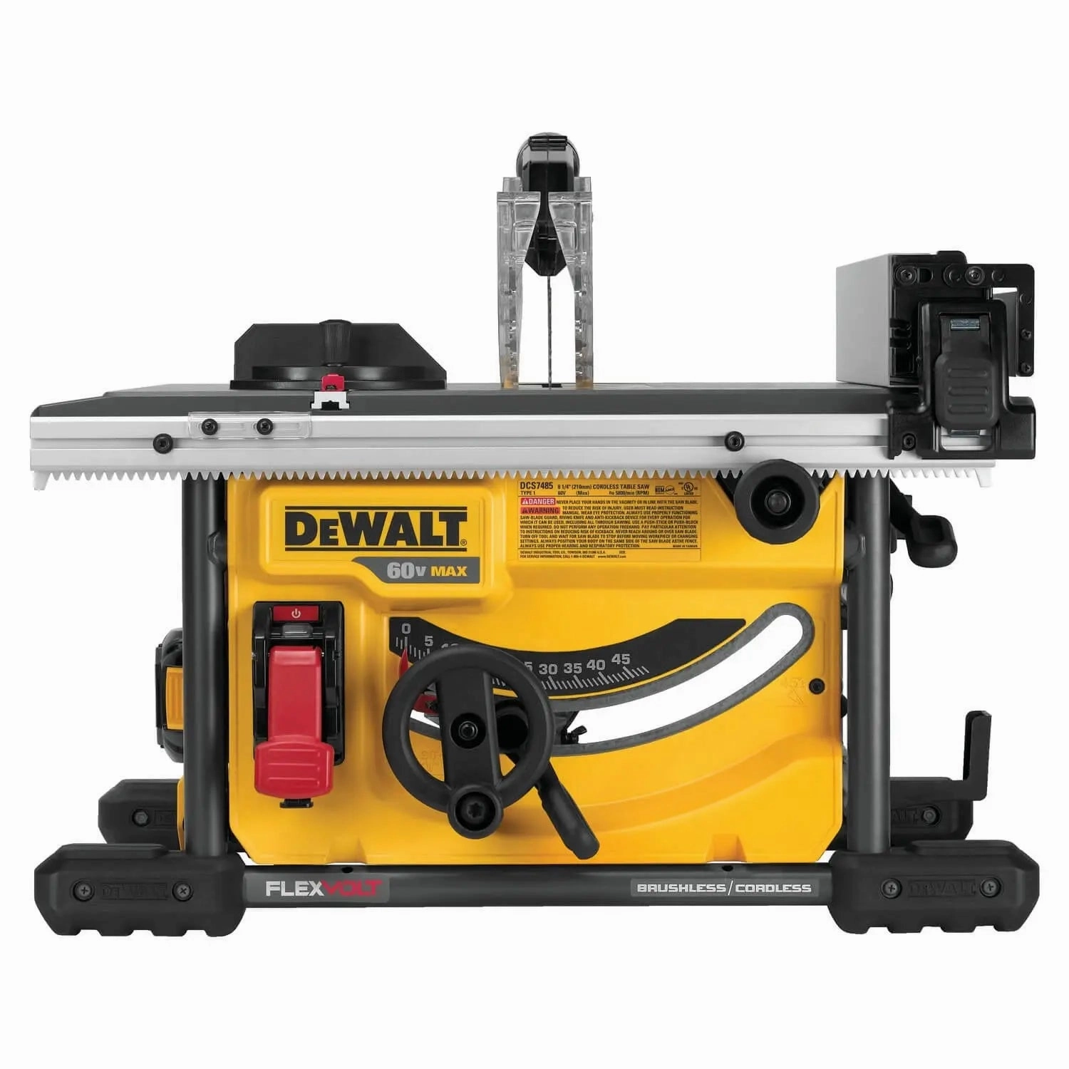 Dewalt DCS7485T1 - 60V MAX FLEXVOLT 8 1/4" Table Saw Kit w 1 - 6Ah Bat