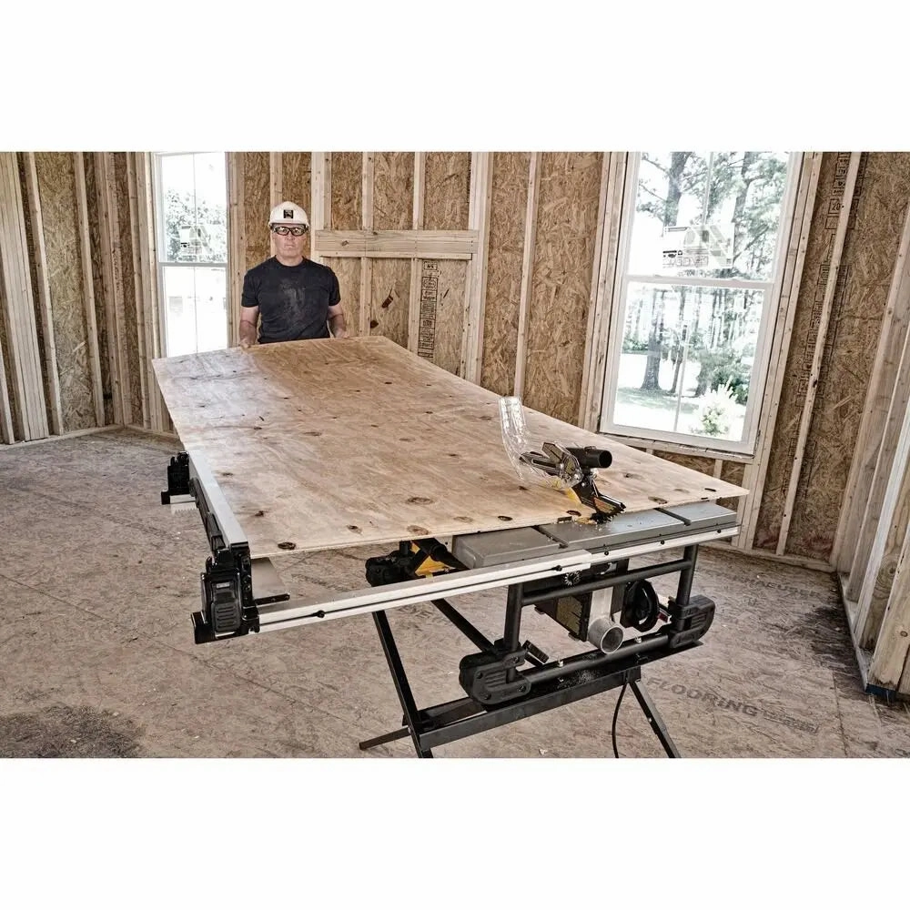 DEWALT DWE7491X 10 IN. TABLE SAW WITH SCISSOR STAND