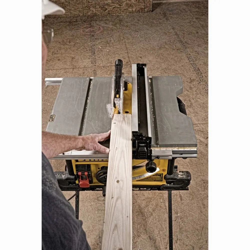 DEWALT DWE7491X 10 IN. TABLE SAW WITH SCISSOR STAND