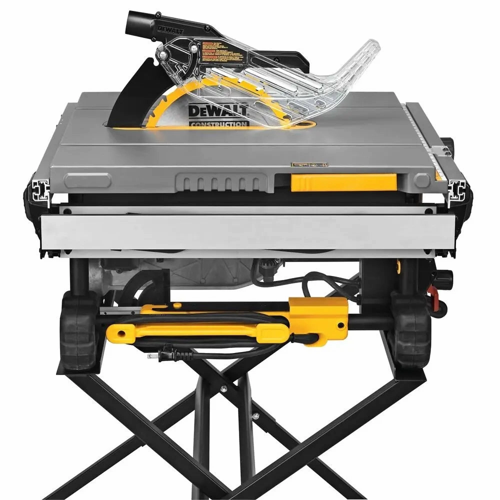 DEWALT DWE7491X 10 IN. TABLE SAW WITH SCISSOR STAND