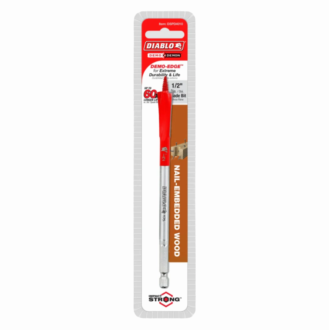DIABLO DSPD4010-  1/2" DEMODEMON SPADE BIT