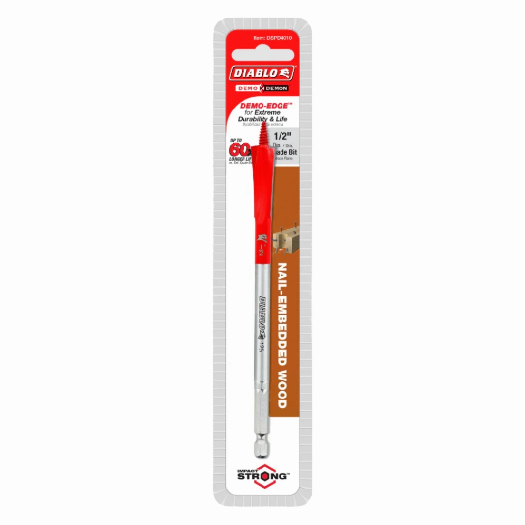DIABLO DSPD4010-  1/2" DEMODEMON SPADE BIT