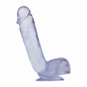 Dildo with Suction Cup - Adam Purple Jelly