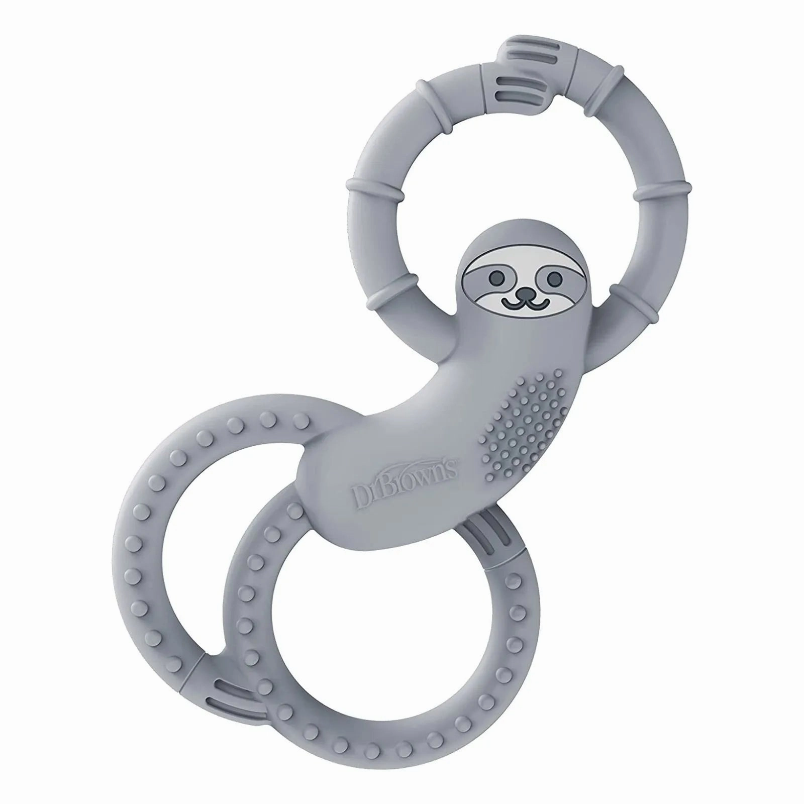 Dr. Brown's Sloth Long Limbed Teether 3  months - Blue