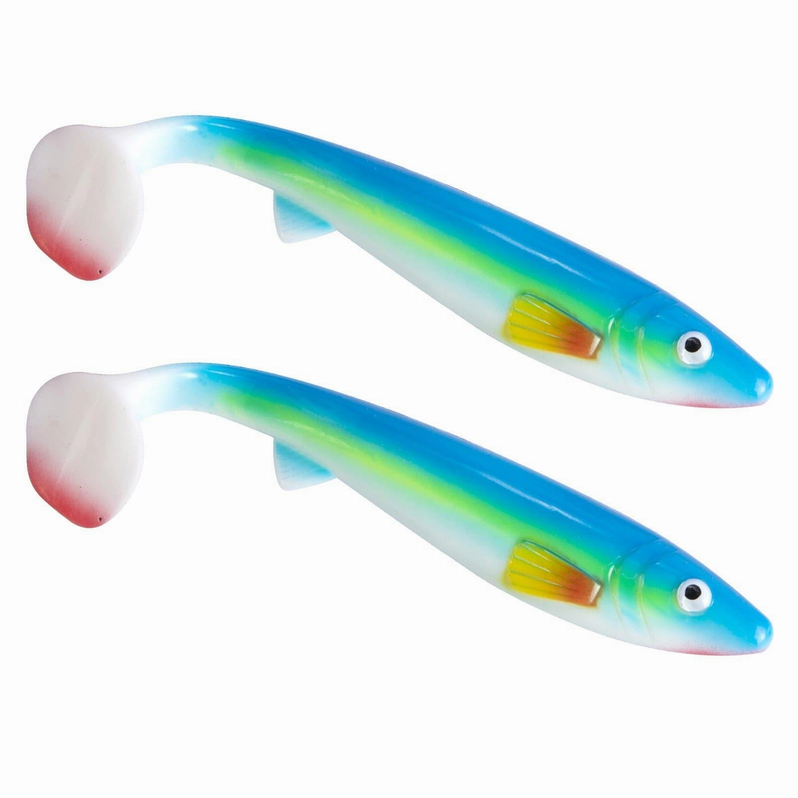 Dr. Fish Large Paddle Tail Soft  Baits 6.5"