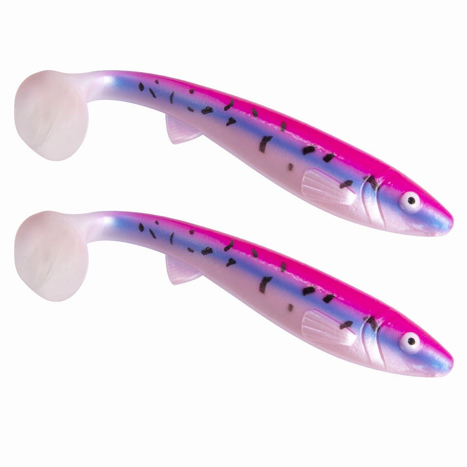 Dr. Fish Large Paddle Tail Soft  Baits 6.5"