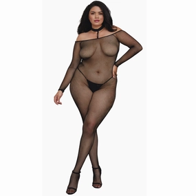 Dreamgirl Lingerie Body Stocking Black 0319X