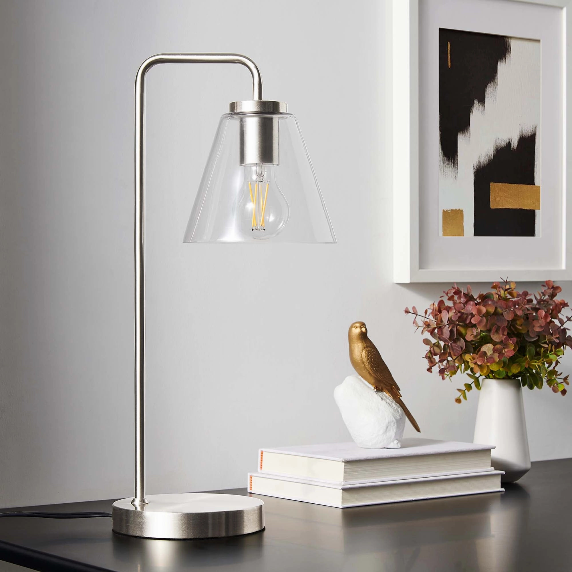 Element Glass Table Lamp by Modway