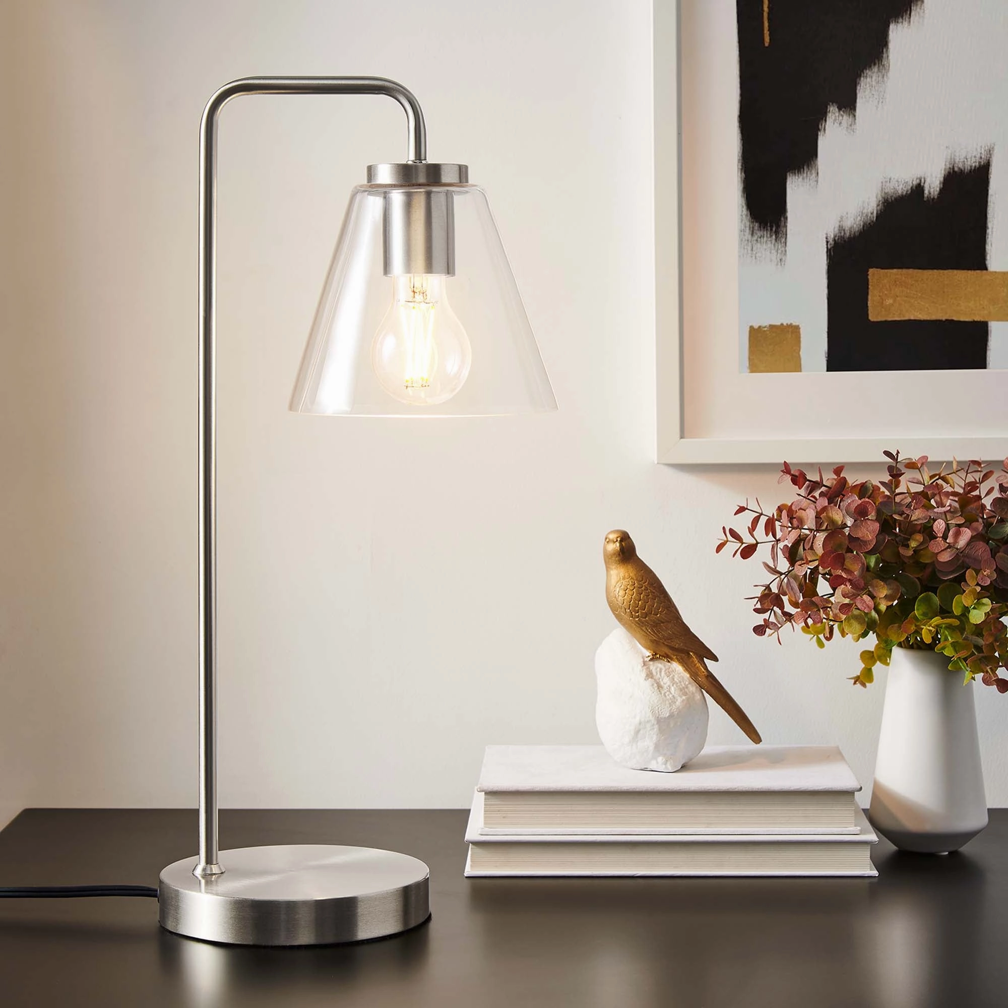 Element Glass Table Lamp by Modway