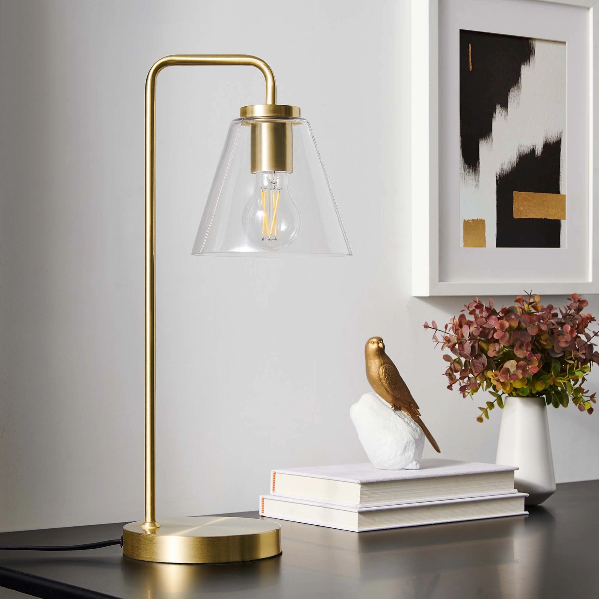 Element Glass Table Lamp by Modway