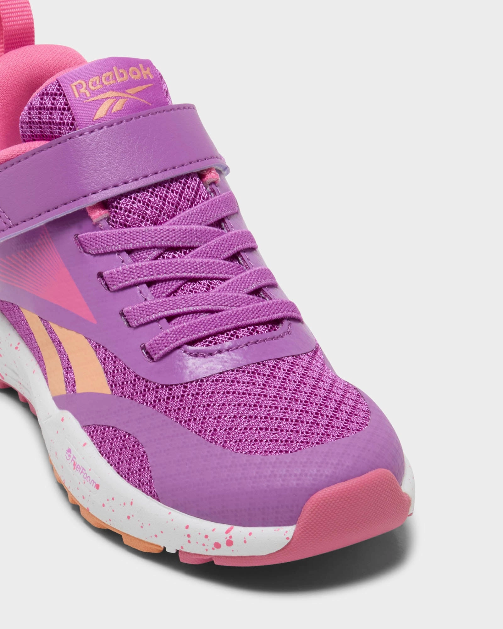 Energen Run Elastic L&t Strap Purplerave/Pink/Orange