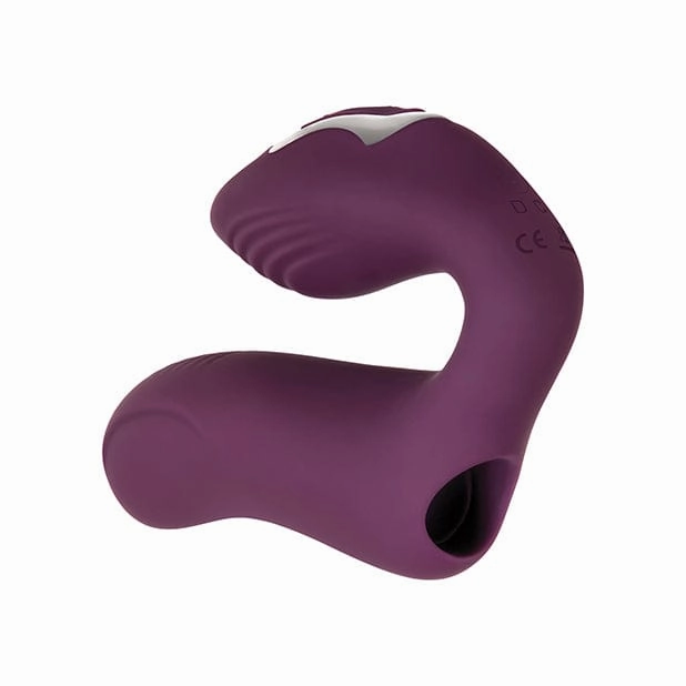 Evolved - Helping Hand Dual Stimulation Finger Vibrator (Purple)