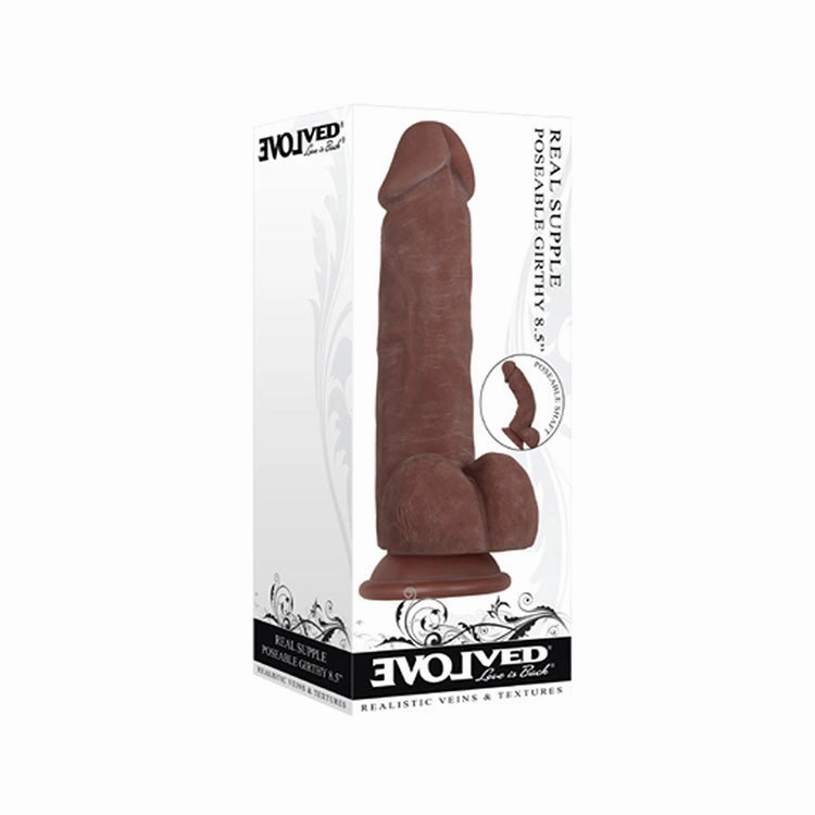 Evolved True Feel Poseable Dildo
