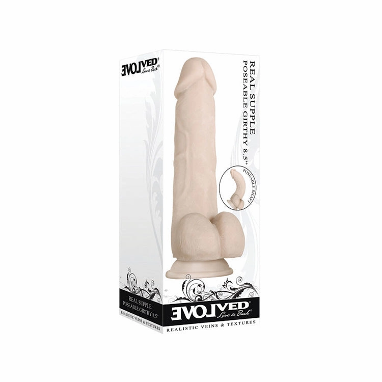 Evolved True Feel Poseable Dildo