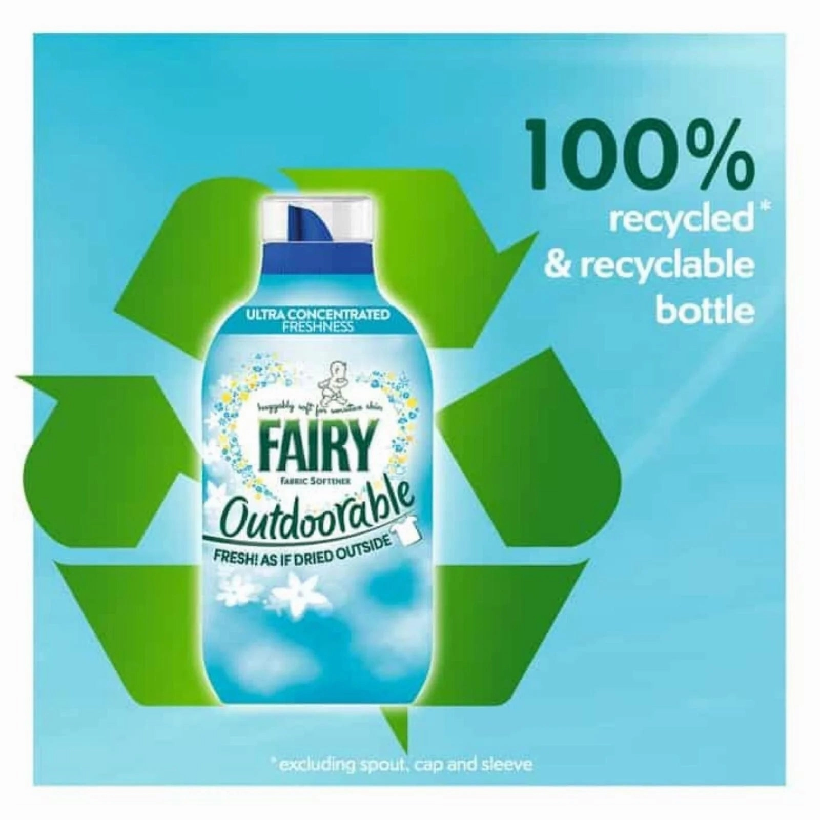 Fairy Outdoorable Fabric Conditioner 70 Washes 980ml
