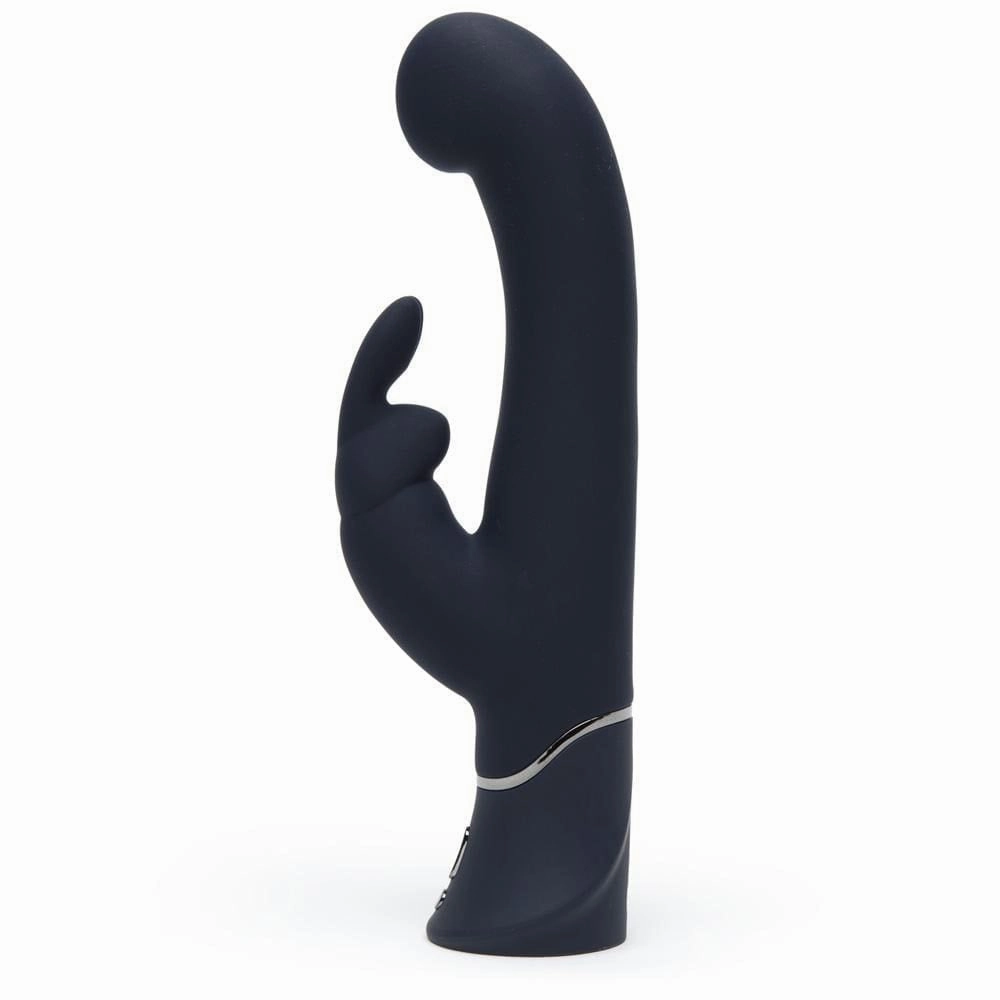 Fifty Shades of Grey - Greedy Girl Real Feel Rabbit Vibrator (Grey)