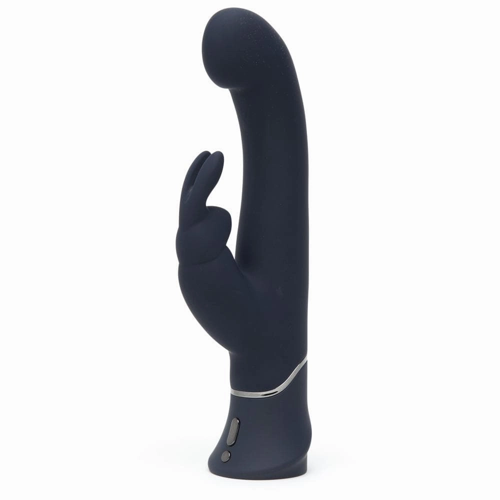 Fifty Shades of Grey - Greedy Girl Real Feel Rabbit Vibrator (Grey)
