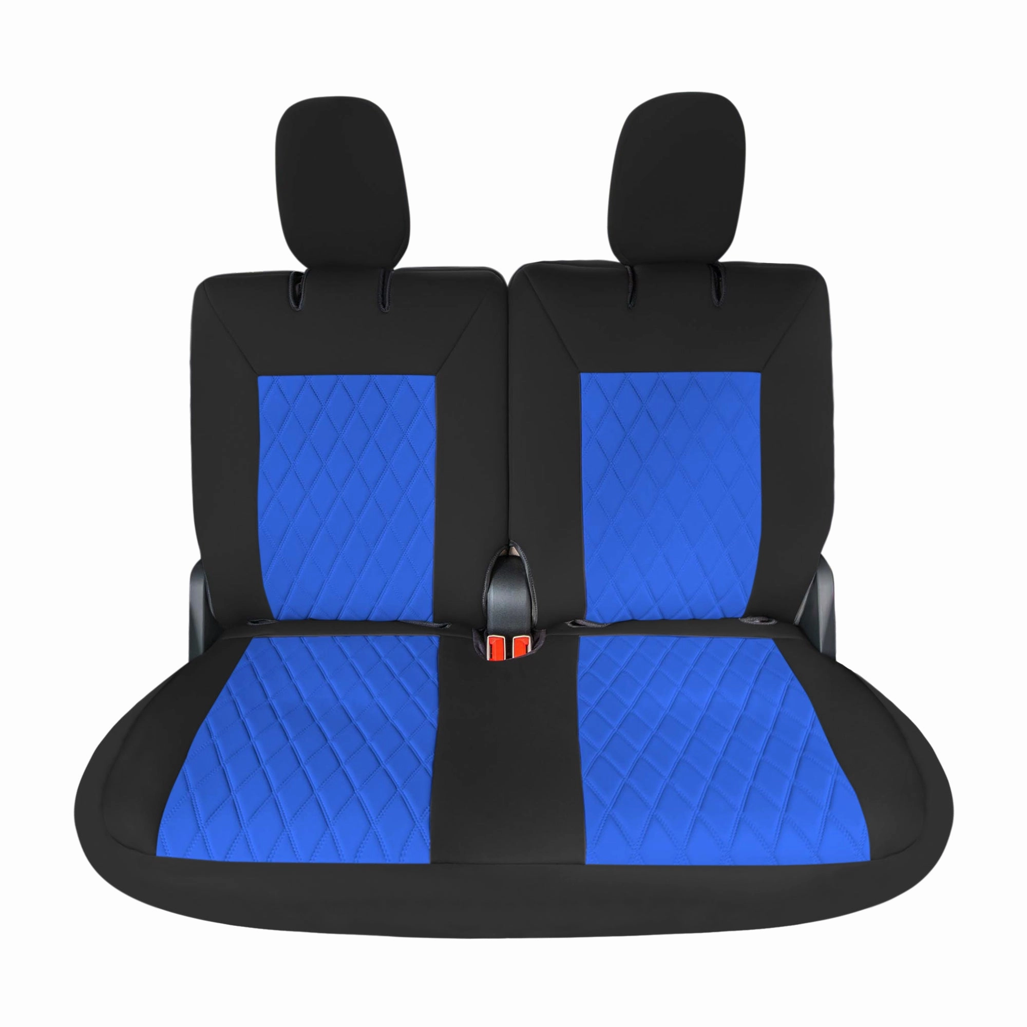 Ford Explorer Base 2020-2024  - 3rd Row Set Seat Covers  -  Blue Ultraflex Neoprene