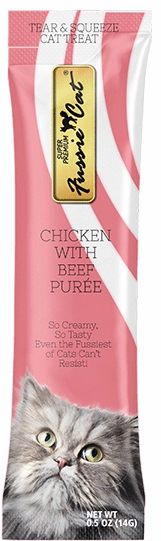 Fussie Cat Chicken with Beef Purée
