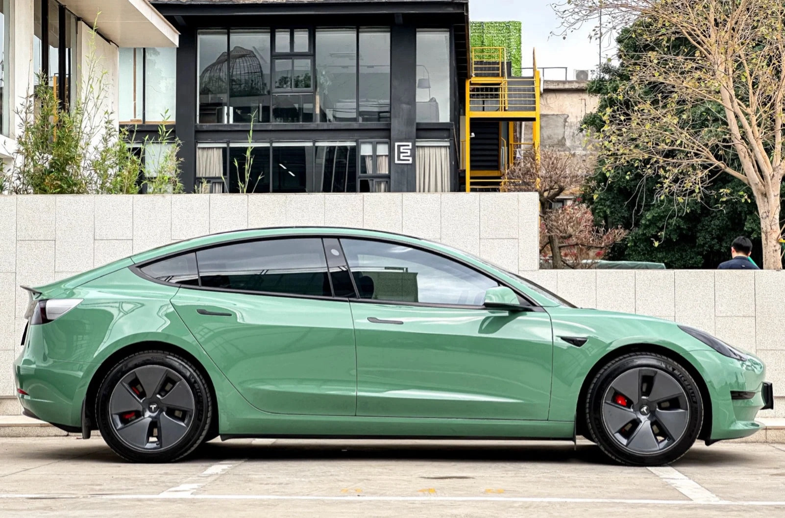 Gloss Berry Green Vinyl Wrap