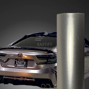 Gloss Metallic Brown Gray Vinyl Wrap