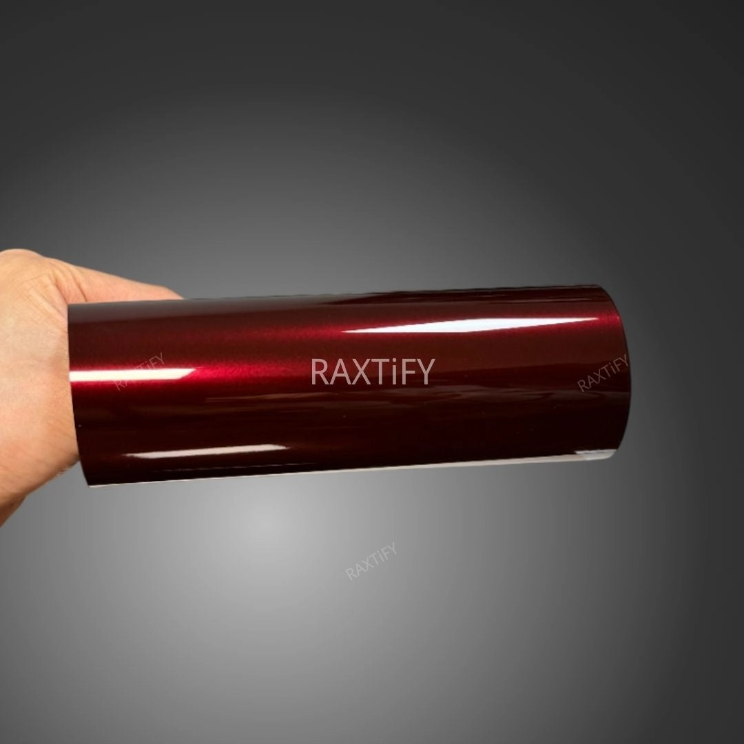Gloss Metallic Dark Plum Purple Vinyl Wrap