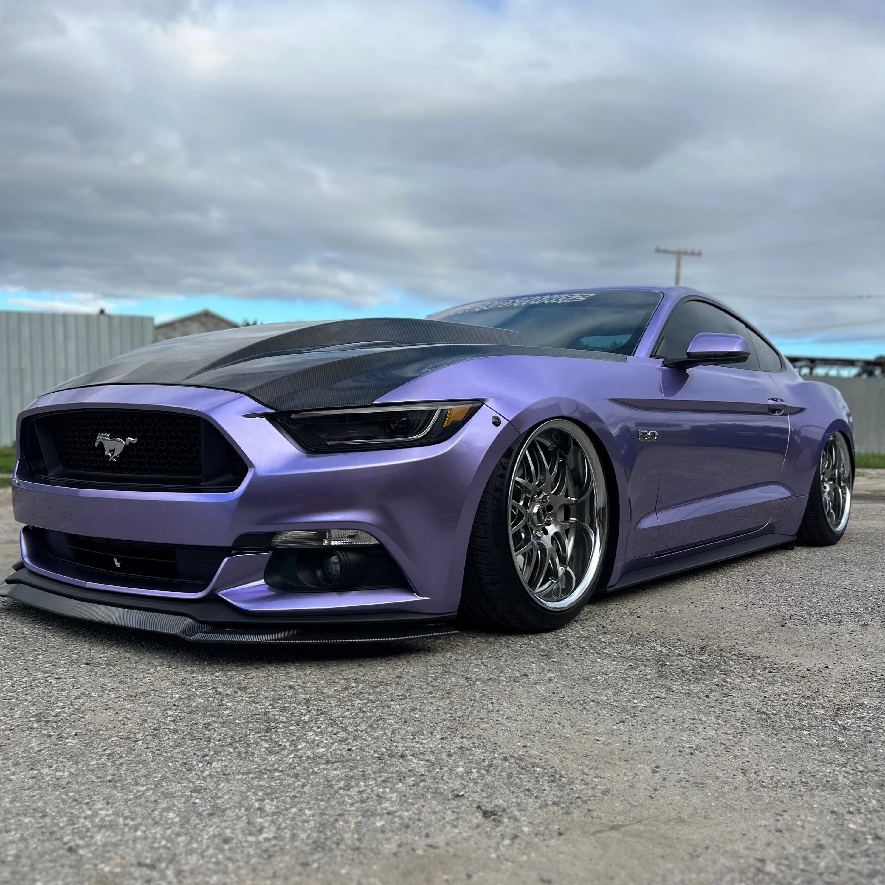 Gloss Metallic Royal Purple Vinyl Wrap