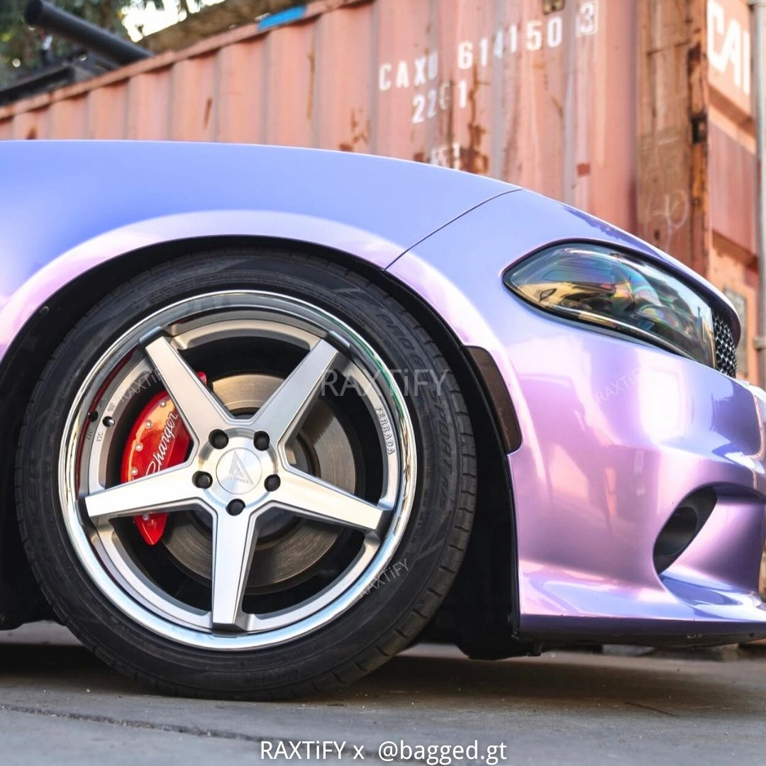 Gloss Metallic Royal Purple Vinyl Wrap