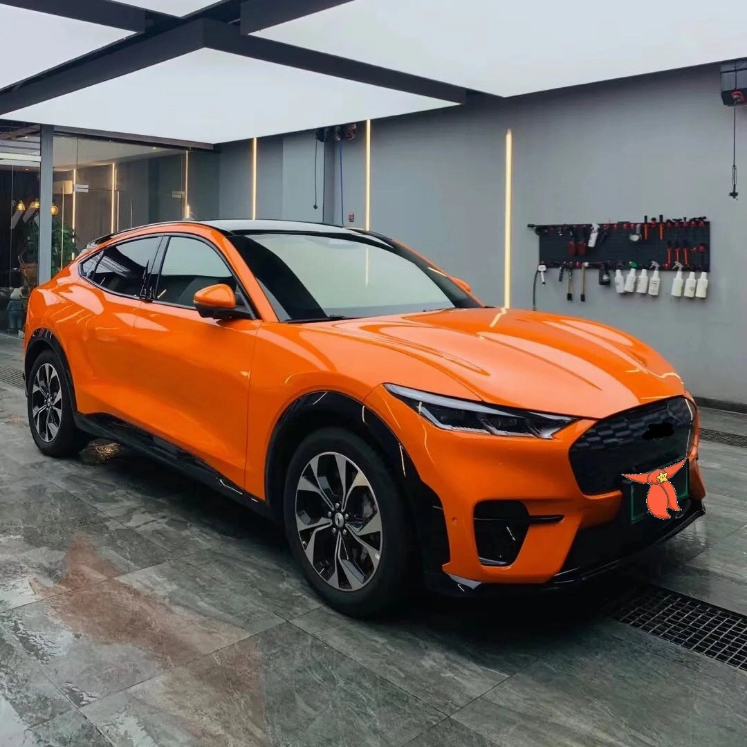 Gloss Orange Vinyl Wrap