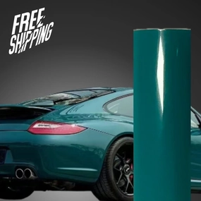 Gloss Pine Green Vinyl Wrap