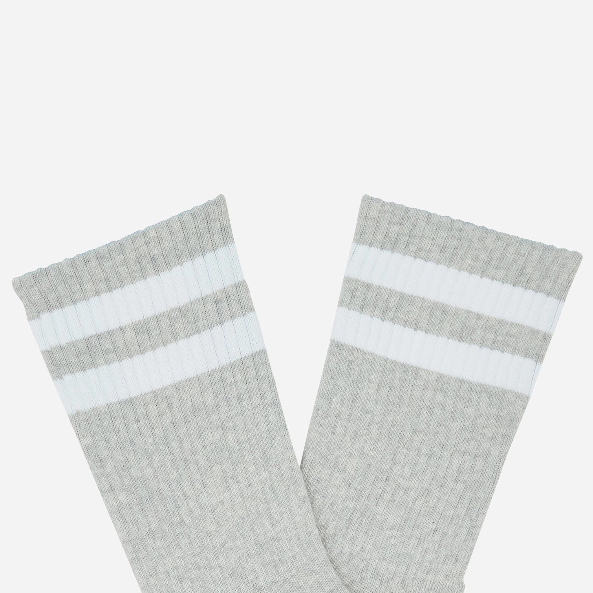 Happy Sad Socks Heather Grey
