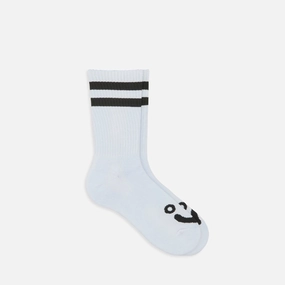 Happy Sad Socks White