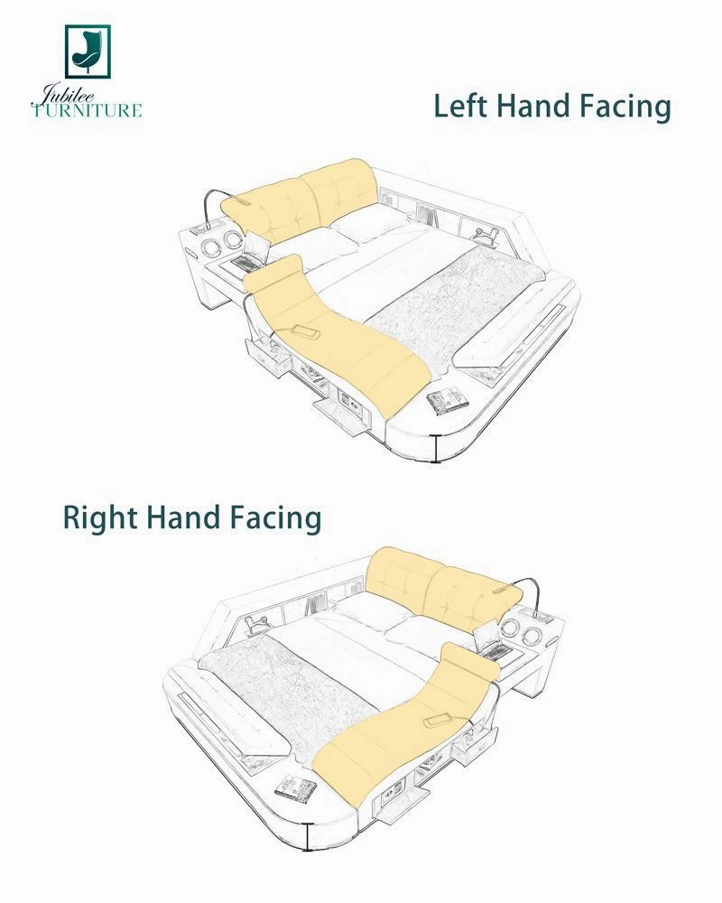 Hariana Tech Smart Ultimate Bed With LED Light | All In One Bed